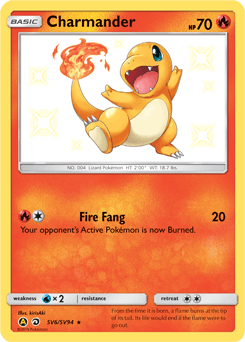 Charmander SV6/94 — Hidden Fates Shiny Vault