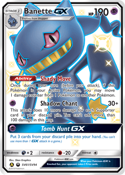 Banette-GX SV61/94 — Hidden Fates Shiny Vault