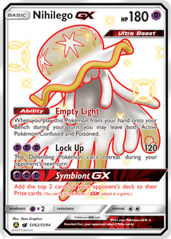 Nihilego-GX SV62/94 — Hidden Fates Shiny Vault