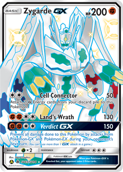 Zygarde-GX SV65/94 — Hidden Fates Shiny Vault