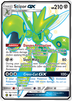 Scizor-GX SV72/94 — Hidden Fates Shiny Vault