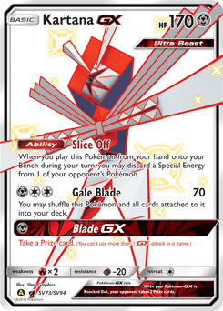 Kartana-GX SV73/94 — Hidden Fates Shiny Vault