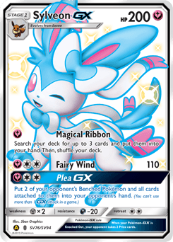 Sylveon-GX SV76/94 — Hidden Fates Shiny Vault