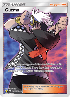 Guzma SV84/94 — Hidden Fates Shiny Vault