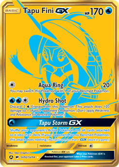 Tapu Fini-GX SV92/94 — Hidden Fates Shiny Vault