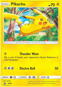 Pikachu SM04/248 — SM Black Star Promos