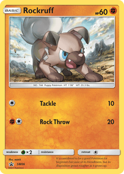 Rockruff SM06/248 — SM Black Star Promos
