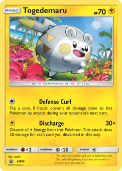 Togedemaru SM09/248 — SM Black Star Promos