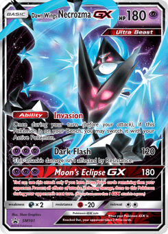 Dawn Wings Necrozma-GX SM101/248 — SM Black Star Promos
