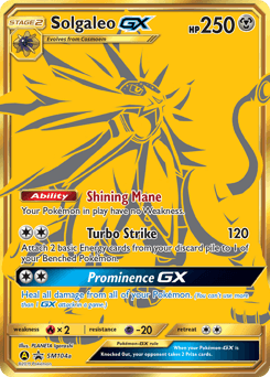 Solgaleo-GX SM104a/248 — SM Black Star Promos