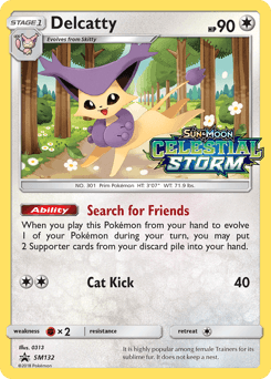 Delcatty SM132/248 — SM Black Star Promos