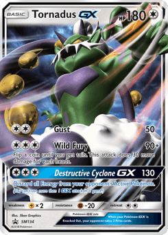 Tornadus-GX SM134/248 — SM Black Star Promos