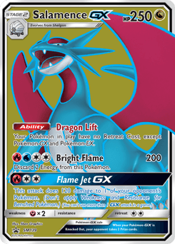 Salamence-GX SM139/248 — SM Black Star Promos