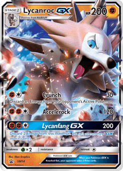Lycanroc-GX SM14/248 — SM Black Star Promos