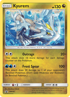 Kyurem SM142/248 — SM Black Star Promos