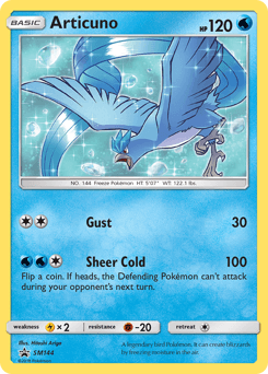 Articuno SM144/248 — SM Black Star Promos