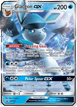 Glaceon-GX SM147/248 — SM Black Star Promos