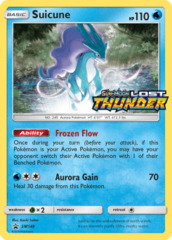 Suicune SM149/248 — SM Black Star Promos