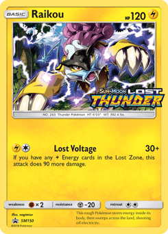 Raikou SM150/248 — SM Black Star Promos