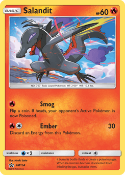 Salandit SM154/248 — SM Black Star Promos