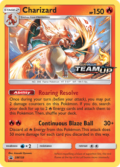 Charizard SM158/248 — SM Black Star Promos