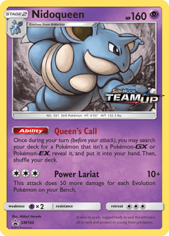 Nidoqueen SM160/248 — SM Black Star Promos