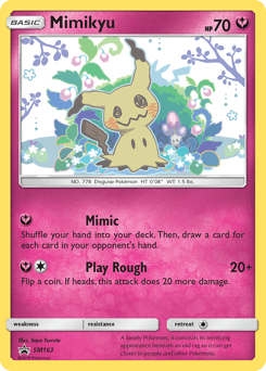 Mimikyu SM163/248 — SM Black Star Promos