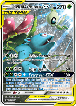 Celebi & Venusaur-GX SM167/248 — SM Black Star Promos