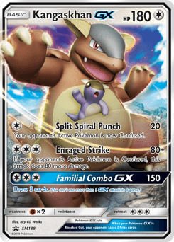 Kangaskhan-GX SM188/248 — SM Black Star Promos