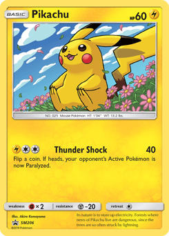 Pikachu SM206/248 — SM Black Star Promos