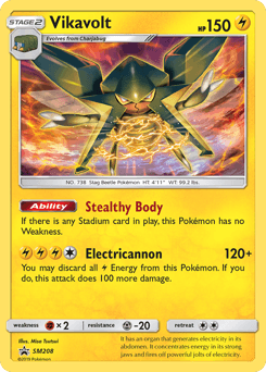 Vikavolt SM208/248 — SM Black Star Promos
