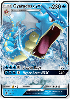 Gyarados-GX SM212/248 — SM Black Star Promos