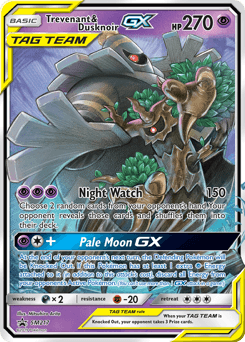 Trevenant & Dusknoir-GX SM217/248 — SM Black Star Promos