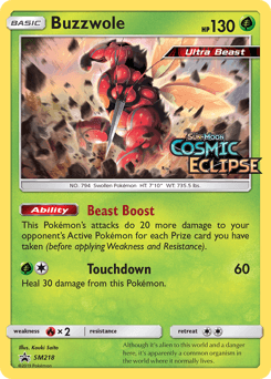 Buzzwole SM218/248 — SM Black Star Promos