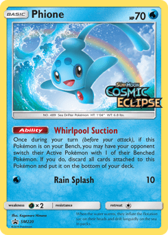 Phione SM220/248 — SM Black Star Promos