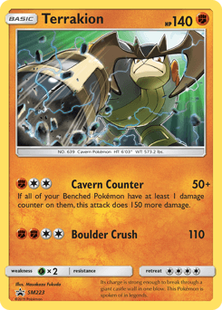 Terrakion SM223/248 — SM Black Star Promos