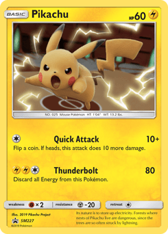 Pikachu SM227/248 — SM Black Star Promos