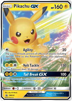 Pikachu-GX SM232/248 — SM Black Star Promos