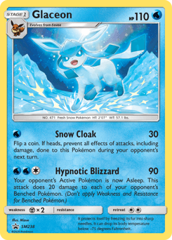 Glaceon SM238/248 — SM Black Star Promos