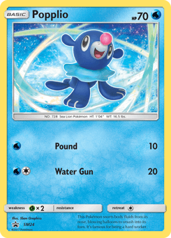 Popplio SM24/248 — SM Black Star Promos