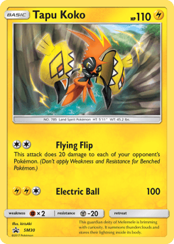 Tapu Koko SM30/248 — SM Black Star Promos