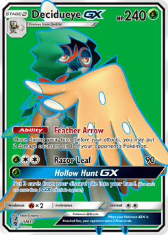 Decidueye-GX SM37/248 — SM Black Star Promos
