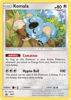 Komala SM41/248 — SM Black Star Promos