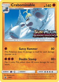 Crabominable SM47/248 — SM Black Star Promos