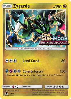 Zygarde SM48/248 — SM Black Star Promos