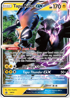 Tapu Koko-GX SM50/248 — SM Black Star Promos