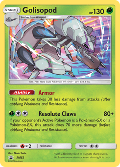 Golisopod SM52/248 — SM Black Star Promos