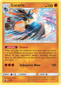 Lucario SM54/248 — SM Black Star Promos