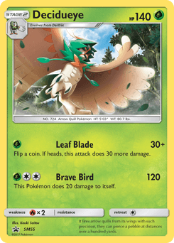Decidueye SM55/248 — SM Black Star Promos