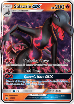 Salazzle-GX SM63/248 — SM Black Star Promos